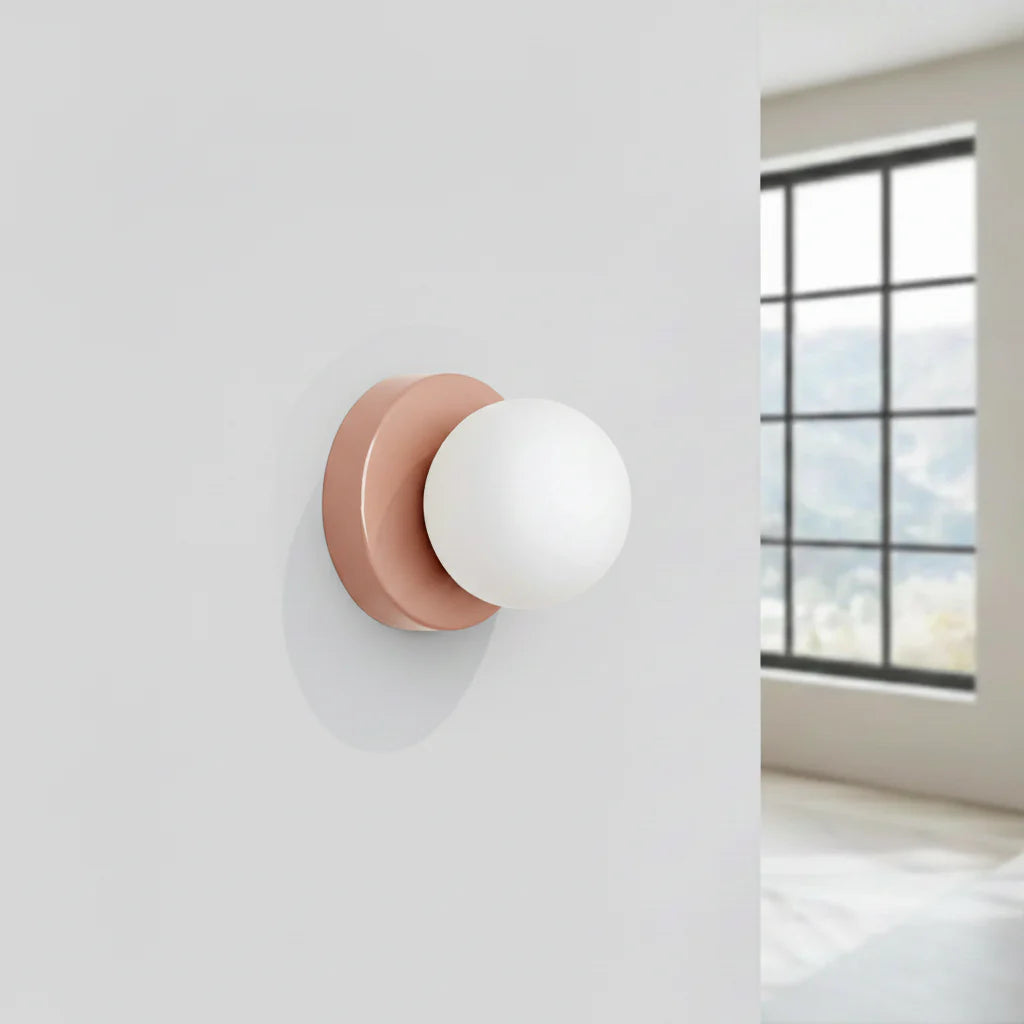 Applique-Murale-rose-noka-Boule-Nordique