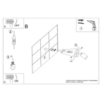 applique-murale-orientable-glintz-iris-schema-de-montage