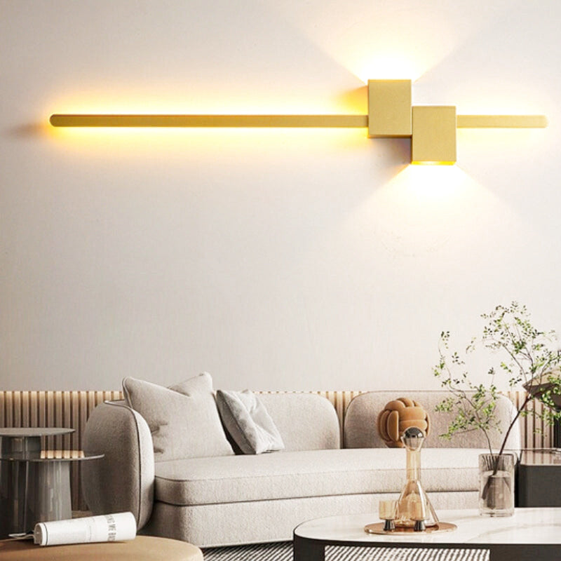 Grande-Applique-Murale-Originale-or-mur-salon